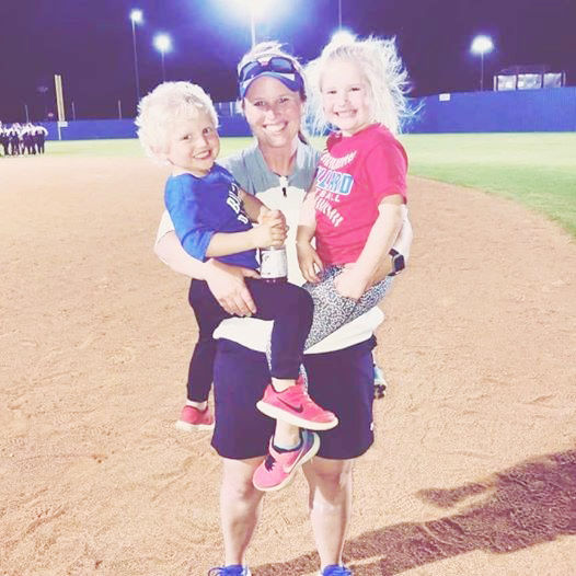 Megan Dobrinski and children